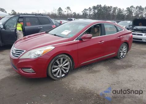 2013 Hyundai Azera z USA, uszkodzony, nr VIN KMHFH4JG6DA299558